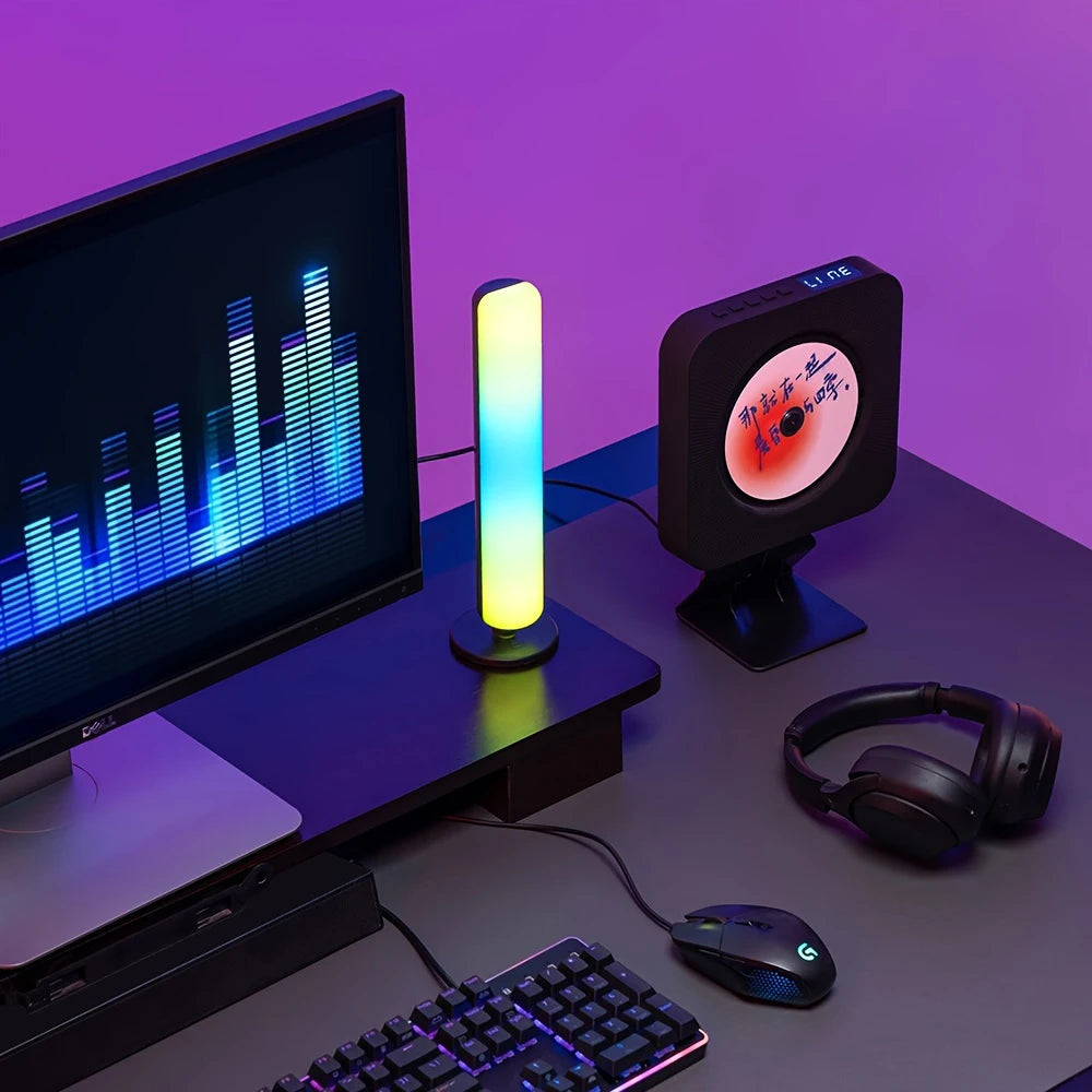 Lampe rythmique RGB à capteur musical