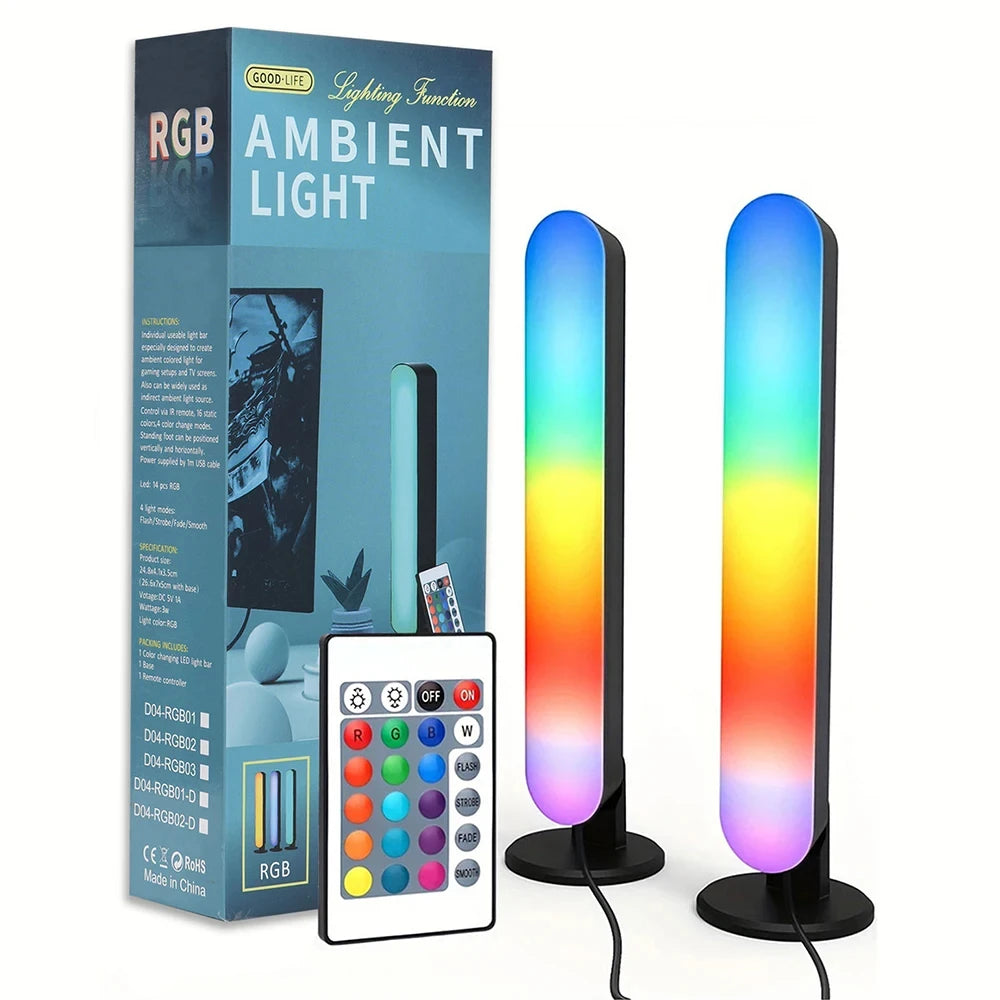 Lampe rythmique RGB à capteur musical