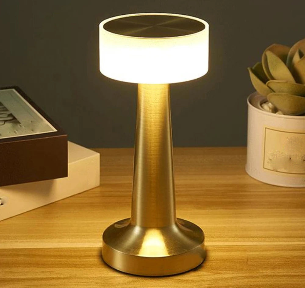 Lampe de bureau LED rechargable sans fil à capteur tactile