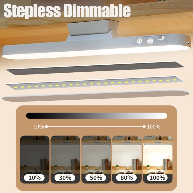 Lampe de table LED rechargeable par USB à suspension magnétique