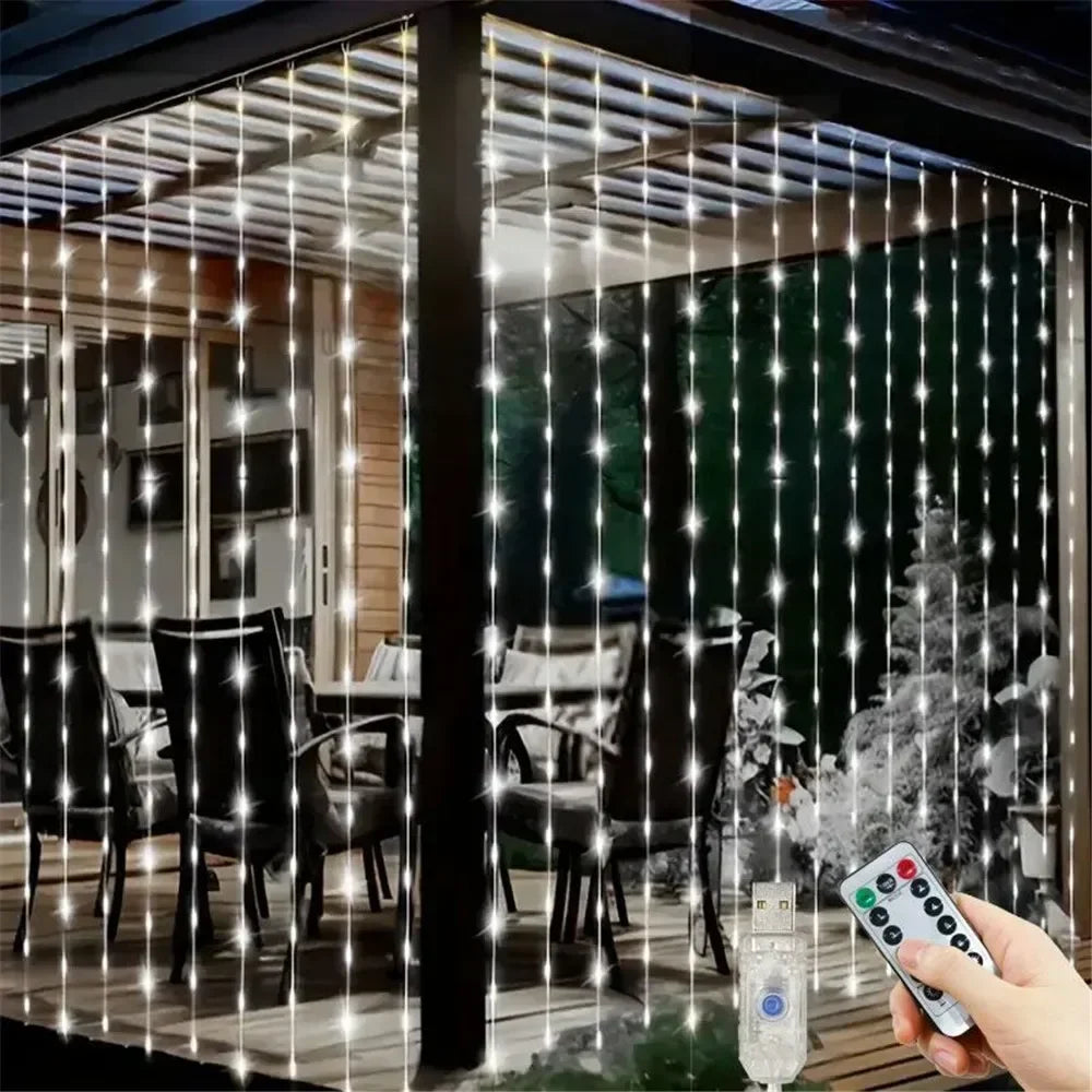 Rideau lumineux à LED USB